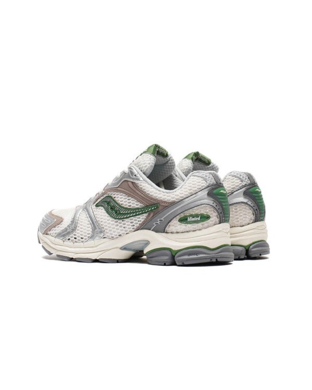 Minted NY x Saucony Progrid Triumph 4 "Cream/Green" | S70865-1