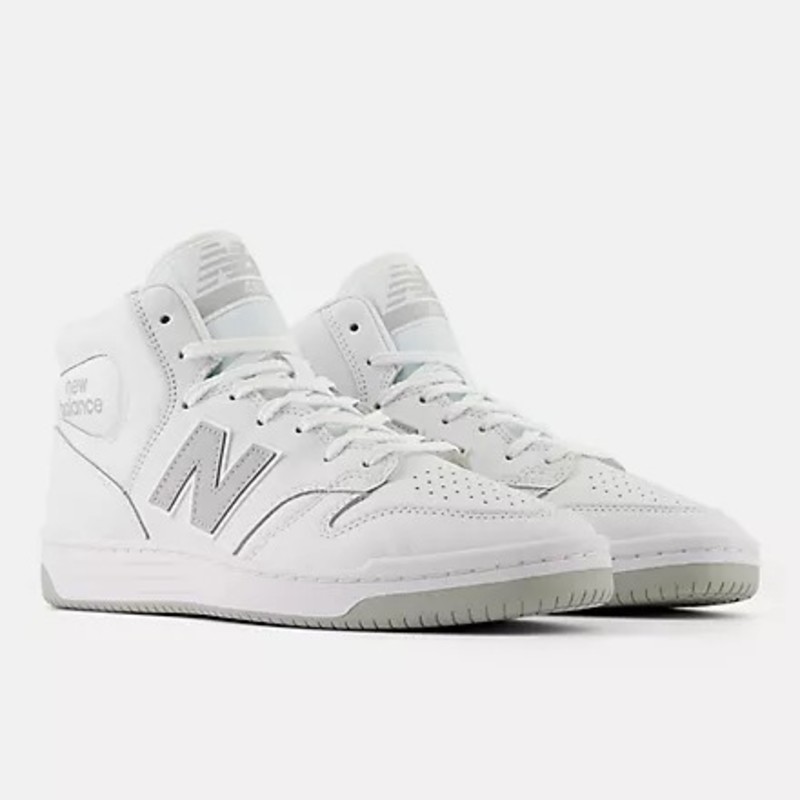 New Balance 480 High "White/Grey" | NM480HWG