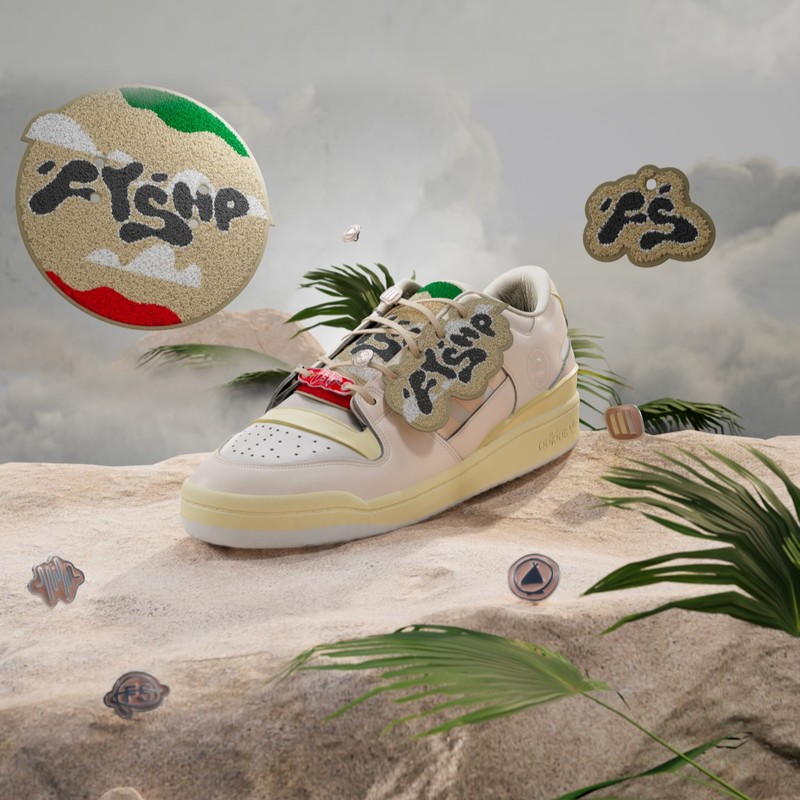 Footshop x adidas Forum Low "Quell Beats Quiet" | FTSHP-379