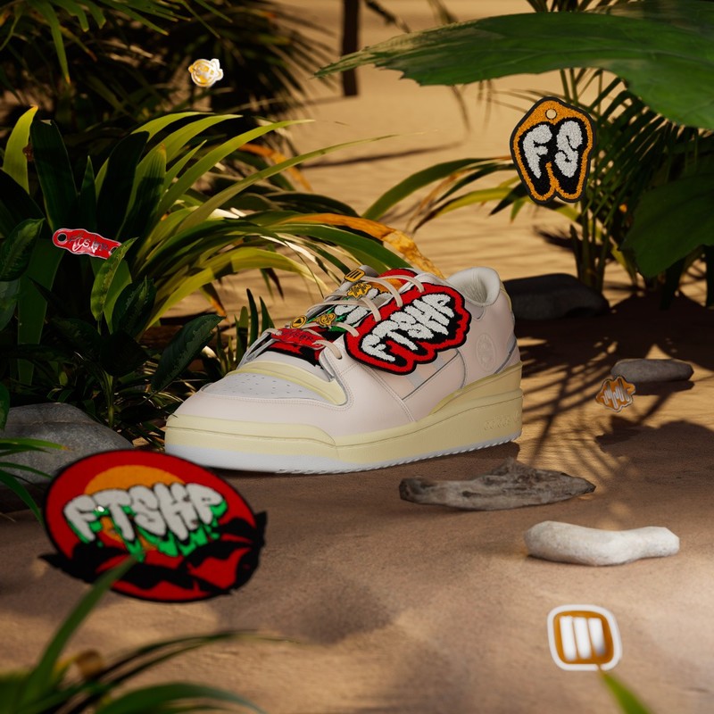 Footshop x adidas Forum Low "Quell Beats Upbeat" | FTSHP-381