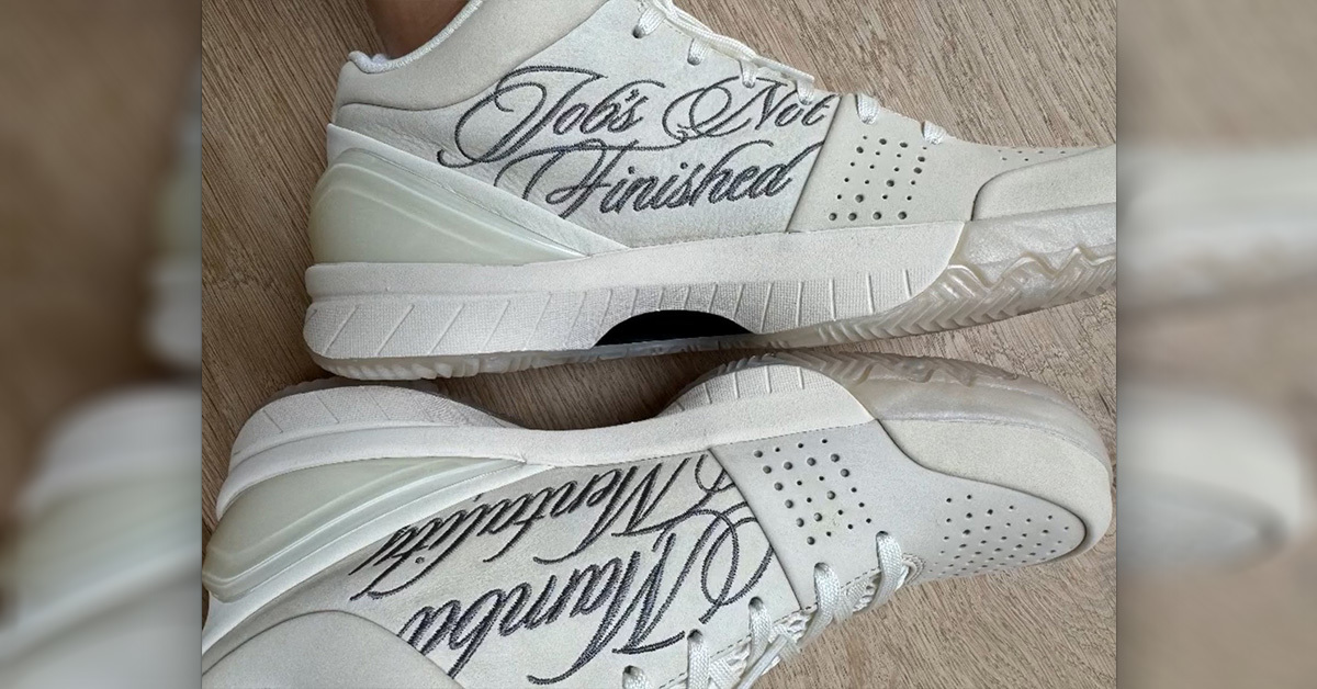 Nike Kobe 4 Protro "Job’s Not Finished" - Eine Hommage an die Mamba Mentality