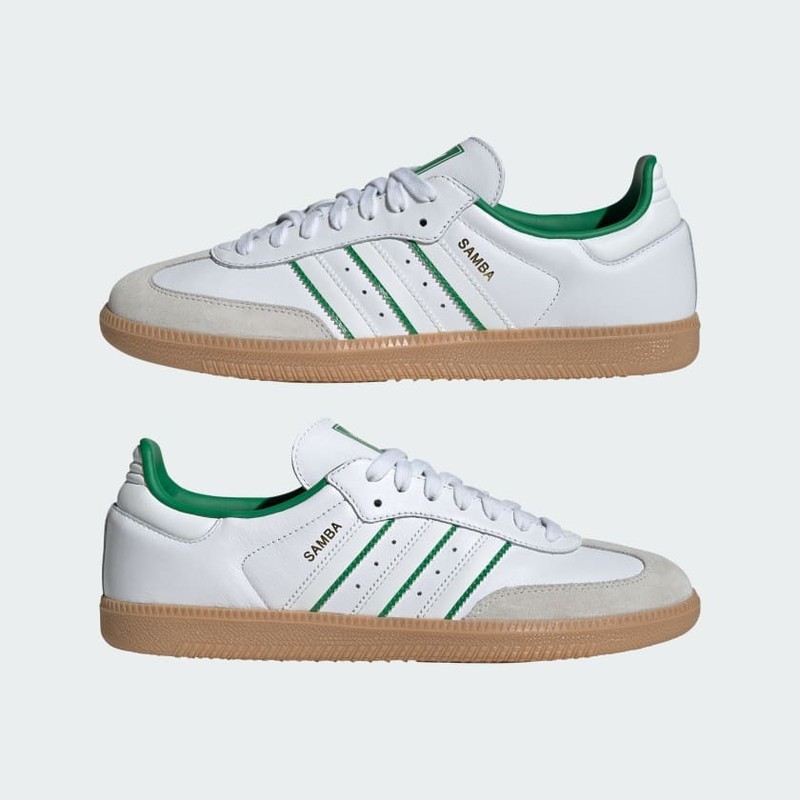 adidas Samba OG "White/Green" | JI2044