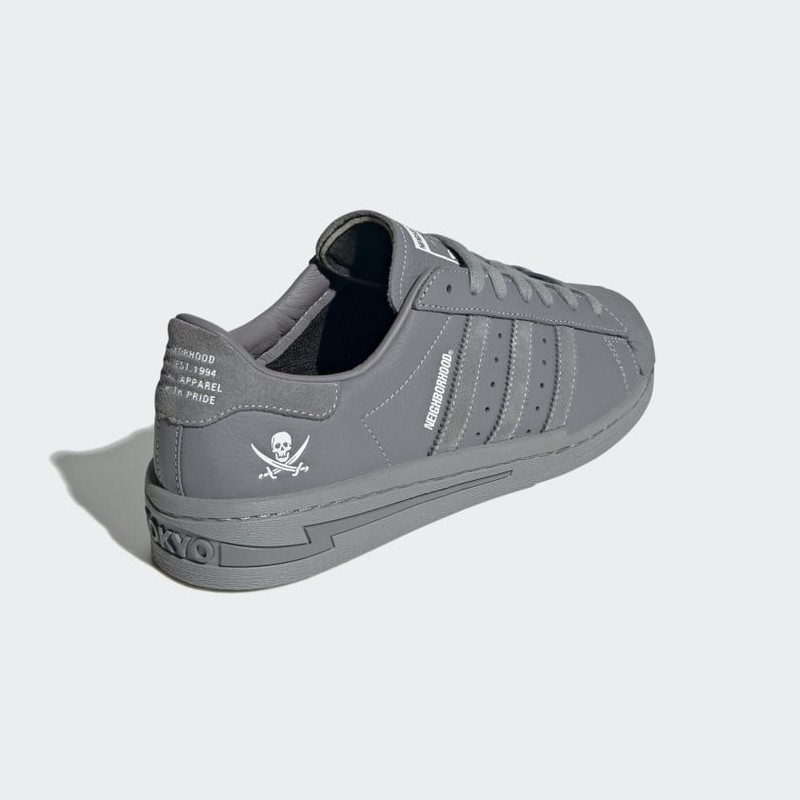 NEIGHBORHOOD x adidas Superstar "Cement Grey" | IE6115