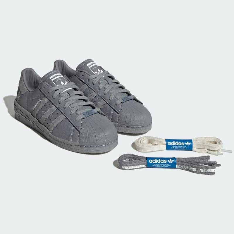 NEIGHBORHOOD x adidas Superstar "Cement Grey" | IE6115
