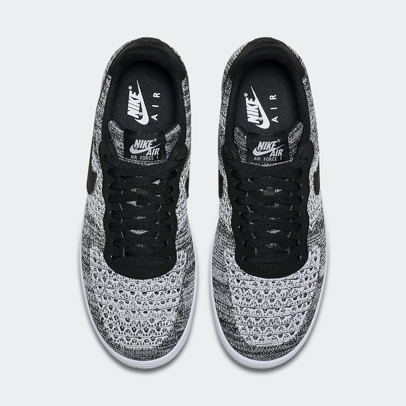 Nike Air Force 1 Flyknit 2.0 "Black/White" | AV3042-001