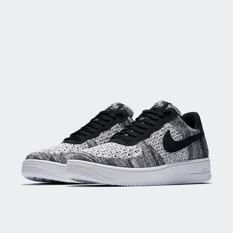 Nike Air Force 1 Flyknit 2.0 "Black/White" | AV3042-001