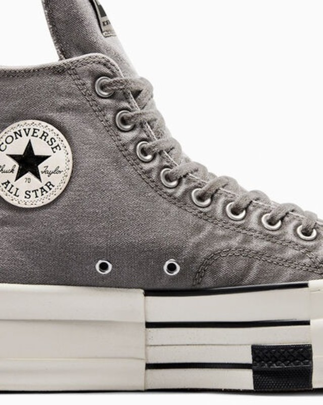 Rick Owens x Converse DRKSHDW Chuck 70 High "Concrete" | A06755C