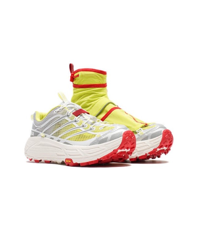 Nicole McLaughlin x HOKA Mafate Speed Three 2 "White/Yellow" | 1153931-WNN