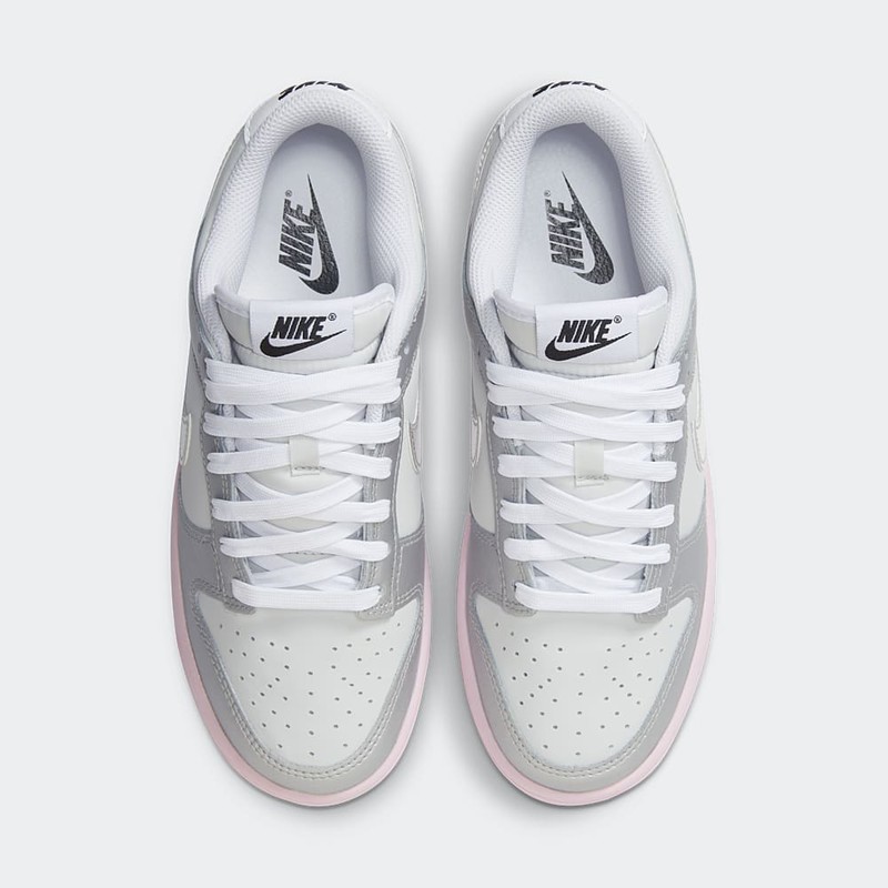 Nike Dunk Low LX "Metallic Silver/Pink Foam" | HM3698-006