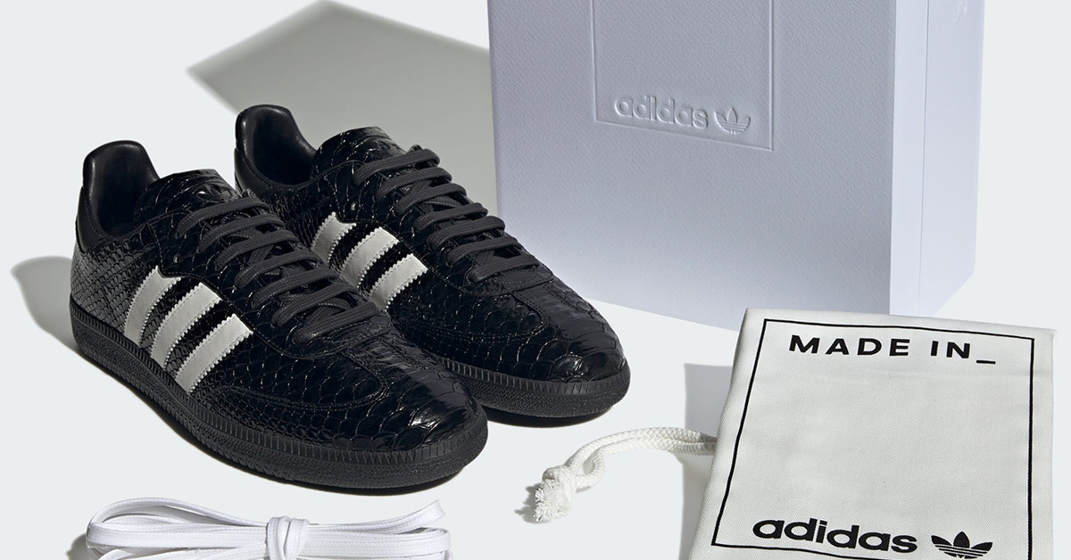 Adidas Samba OG Made in Italy: Luxuriöse Wendung eines Klassikers Adidas Samba OG Made in Italy: Luxuriöse Wendung eines Klassikers