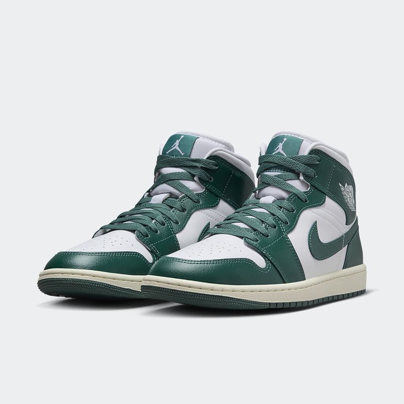 Air Jordan 1 Mid "Green/Sail" | BQ6472-133