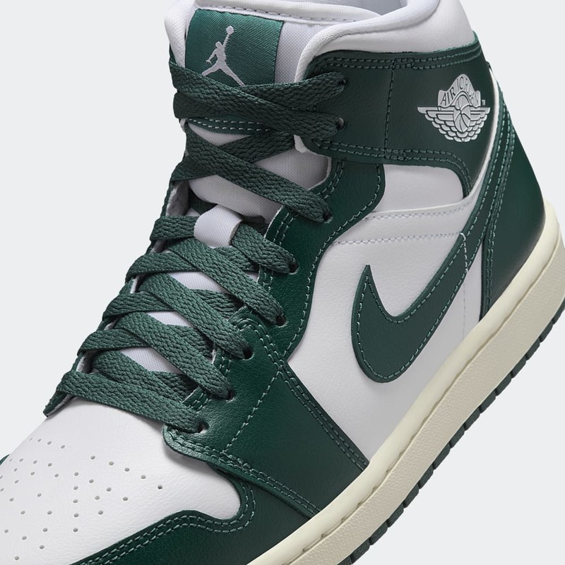 Air Jordan 1 Mid "Green/Sail" | BQ6472-133
