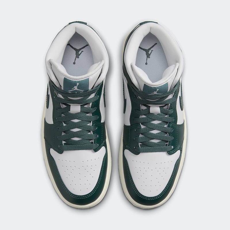 Air Jordan 1 Mid "Green/Sail" | BQ6472-133