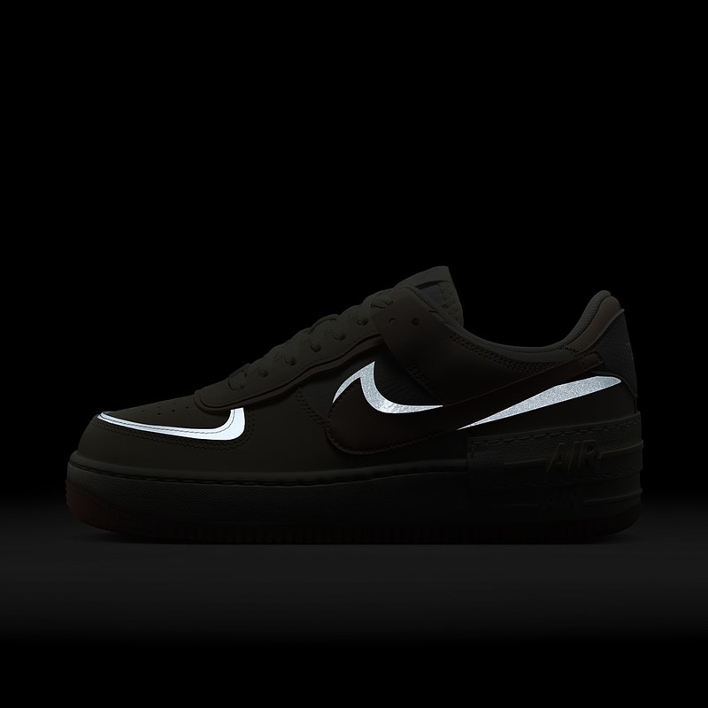 Nike Air Force 1 Shadow "Coconut Milk/Crimson Tint" | DZ1847-105