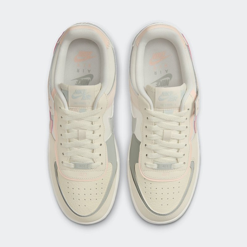 Nike Air Force 1 Shadow "Coconut Milk/Crimson Tint" | DZ1847-105
