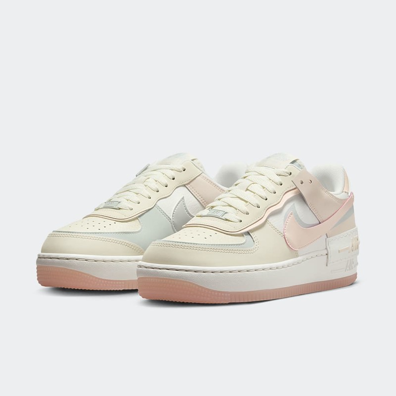 Nike Air Force 1 Shadow "Coconut Milk/Crimson Tint" | DZ1847-105