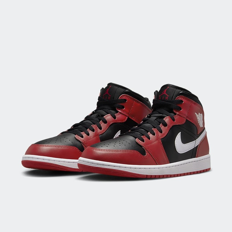 Air Jordan 1 Mid "Black/Gym Red" | DQ8426-061