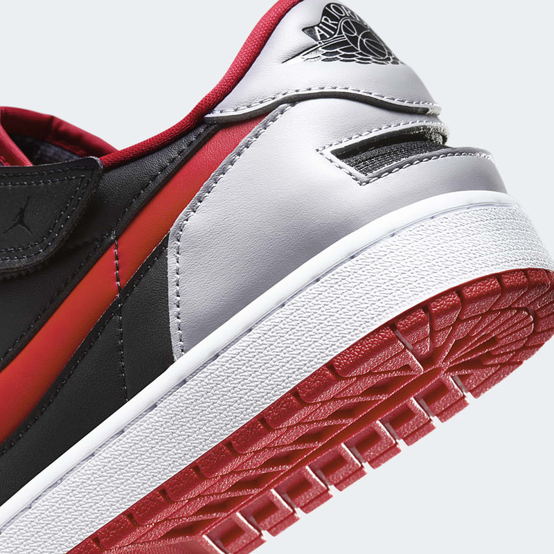 Air Jordan 1 Low FlyEase "Black/Fire Red" | DM1206-006