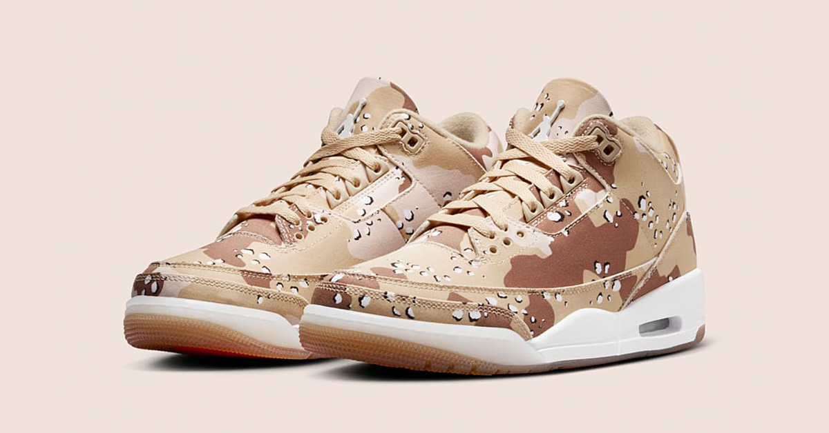Nike und Jordan feiern die neue Ära der WNBA mit dem exklusiven Air Jordan 3 "Desert Camo" Nike und Jordan feiern die neue Ära der WNBA mit dem exklusiven Air Jordan 3 "Desert Camo"