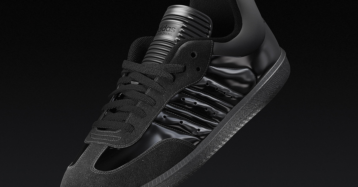 Dingyun Zhang veredelt den klassischen adidas Samba