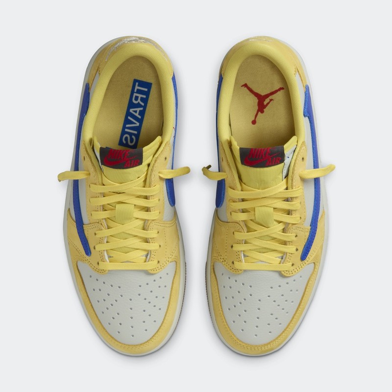 Travis Scott x Air Jordan 1 Low OG "Canary" | DZ4137-700