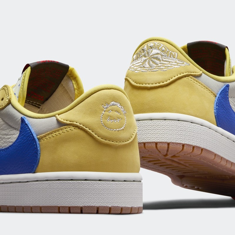 Travis Scott x Air Jordan 1 Low OG "Canary" | DZ4137-700