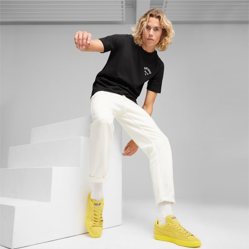 Puma Suede Yellow "Love Marathon" | 395830-03 Puma Suede Yellow "Love Marathon" | 395830-03