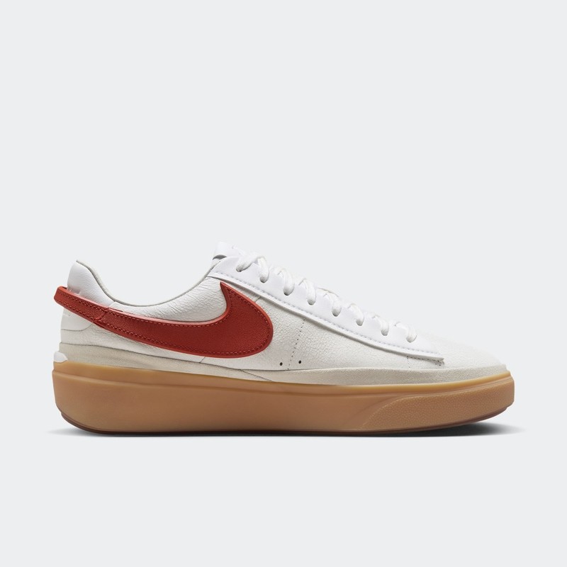 Nike Blazer Phantom Low "White/Dragon Red" | FN5820-100