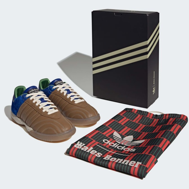 Wales Bonner x adidas Samba Nappa "Blue/Brown" | IF6704