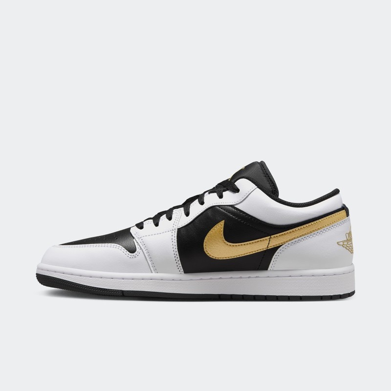 Air Jordan 1 Low "Metallic Gold Swoosh" | 553558-172