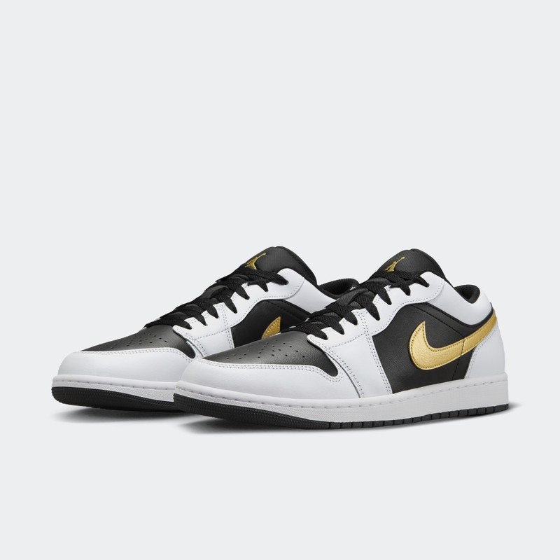 Air Jordan 1 Low "Metallic Gold Swoosh" | 553558-172