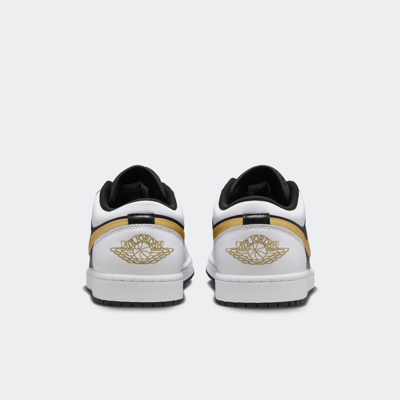 Air Jordan 1 Low "Metallic Gold Swoosh" | 553558-172