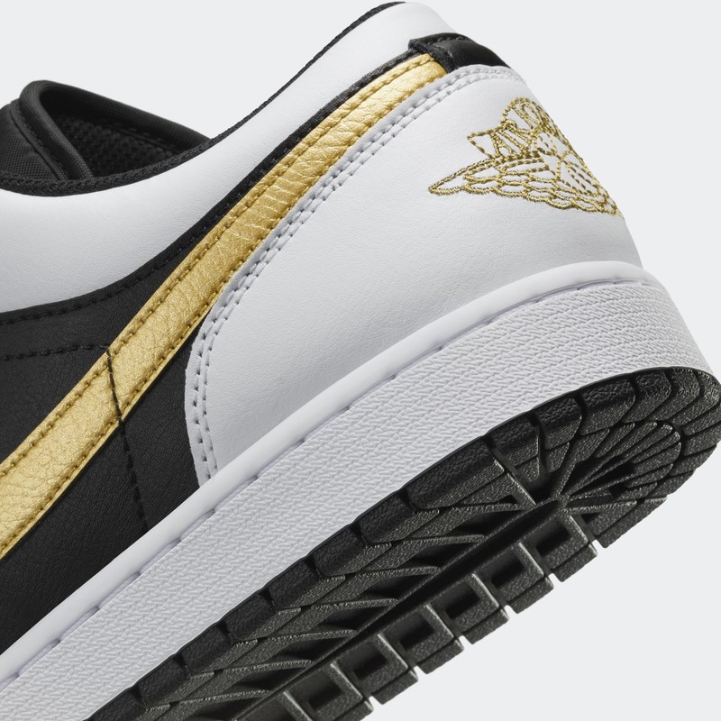 Air Jordan 1 Low "Metallic Gold Swoosh" | 553558-172