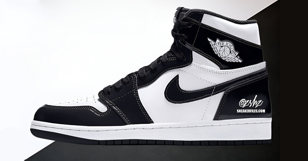 Air Jordan 1 High OG Patent Black White Release