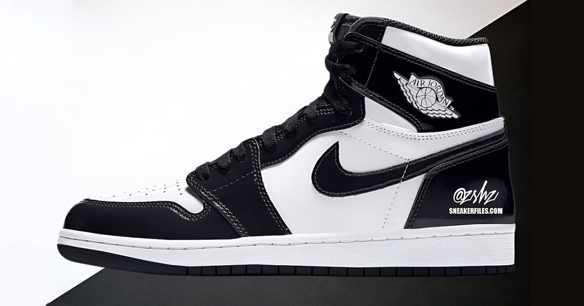 Air Jordan 1 High OG Patent Black White Release