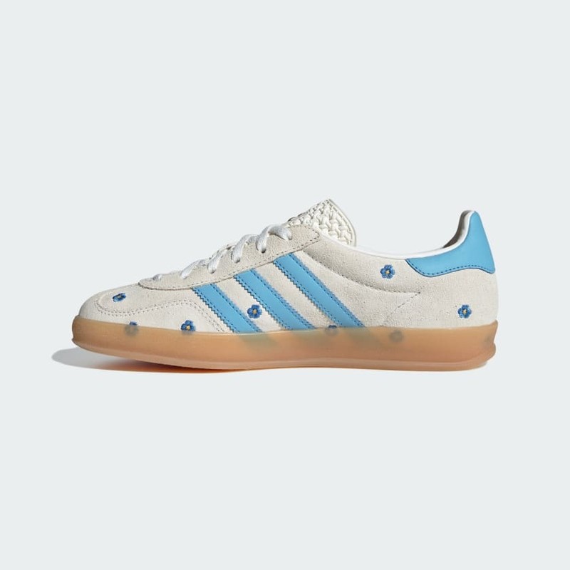 adidas Gazelle Indoor Floral "White/Blue" | IF4491