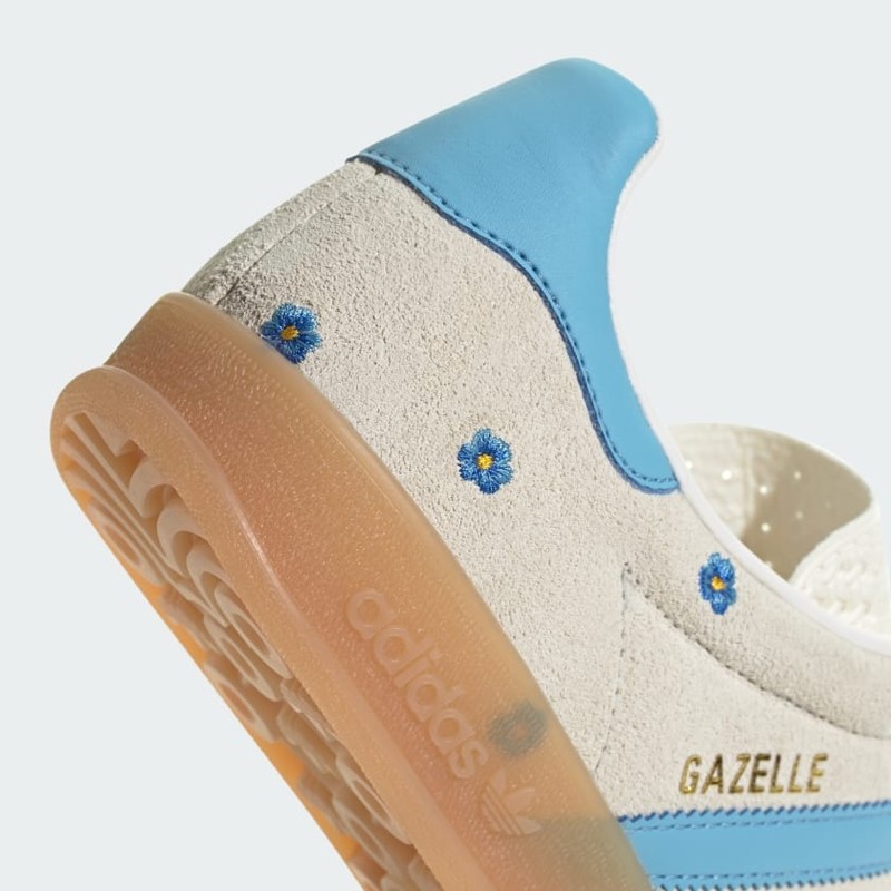 adidas Gazelle Indoor Floral "White/Blue" | IF4491