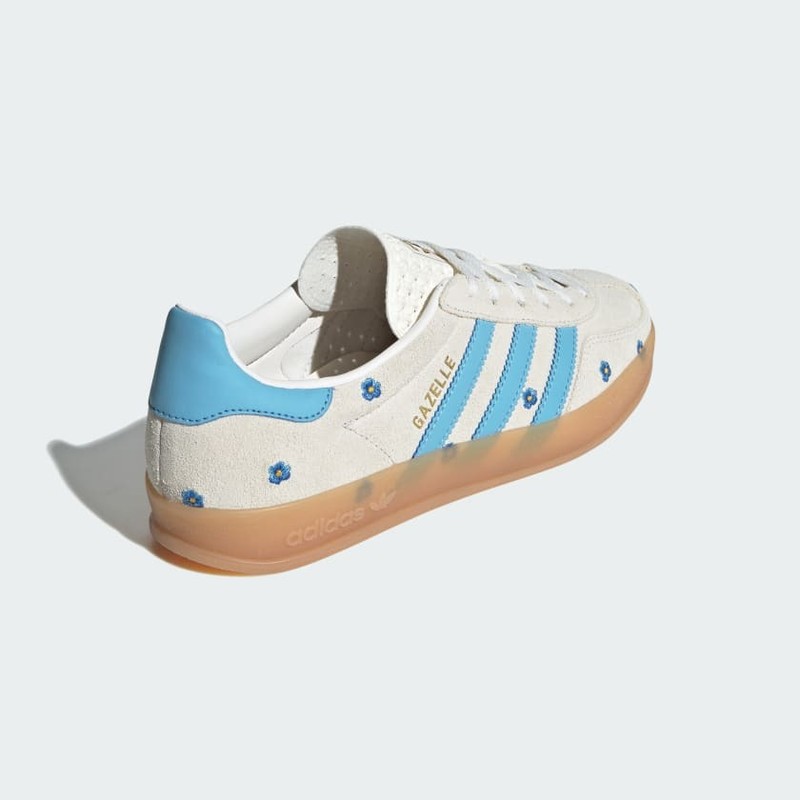 adidas Gazelle Indoor Floral "White/Blue" | IF4491