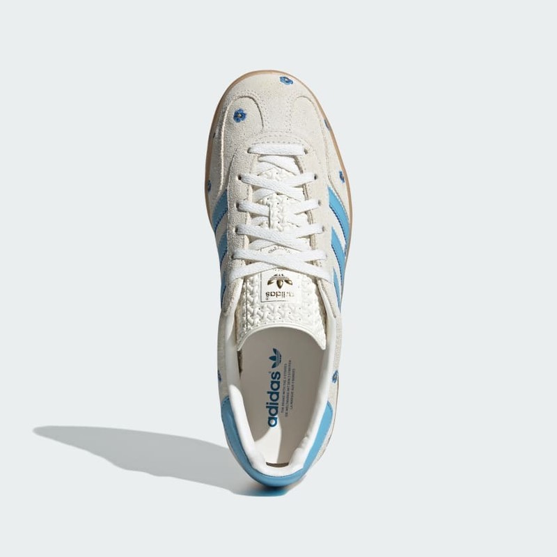 adidas Gazelle Indoor Floral "White/Blue" | IF4491
