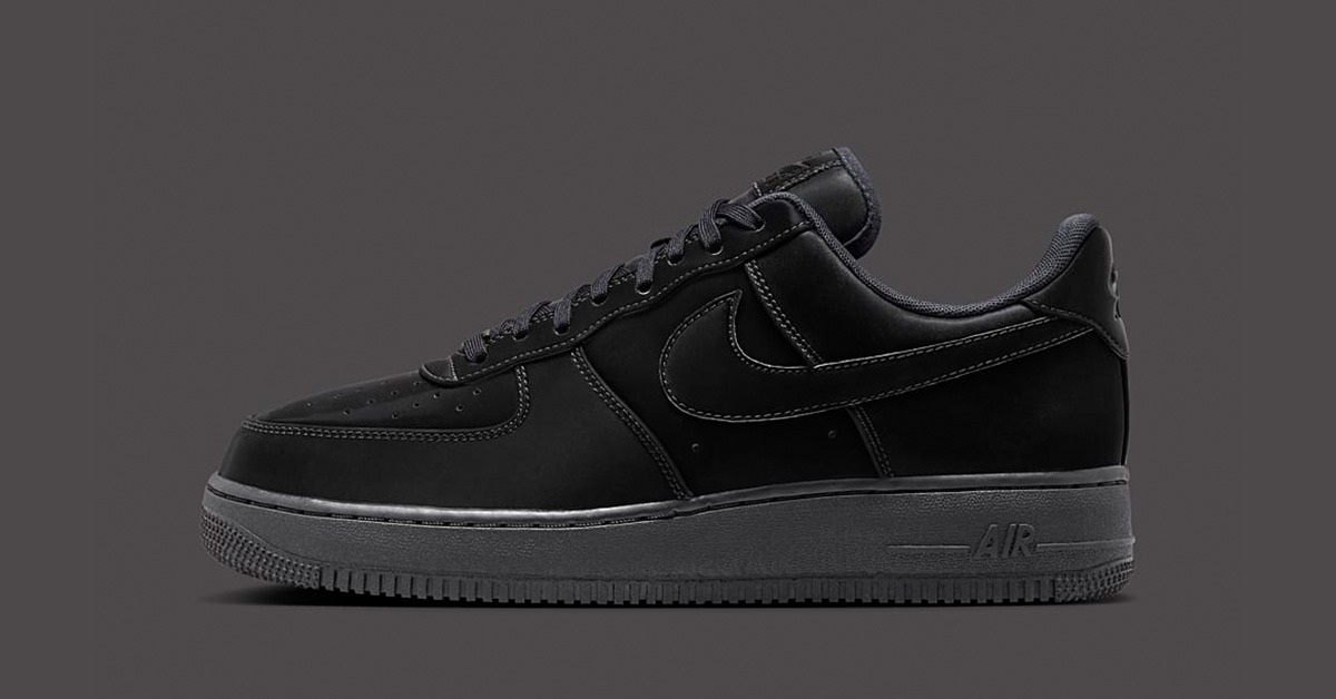 Dark, Darker, "Vanta Black": Nike Takes the Air Force 1 Low to a New Level