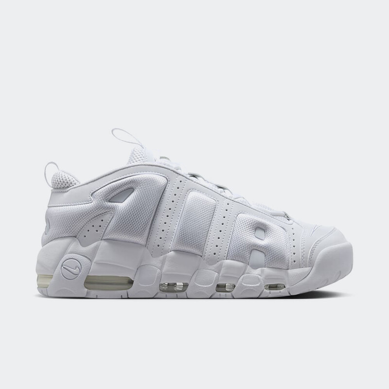 Nike Air More Uptempo Low "Triple White" | FZ3055-100 Nike Air More Uptempo Low "Triple White" | FZ3055-100