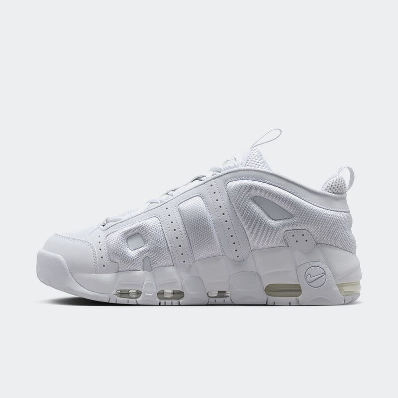 Nike Air More Uptempo Low "Triple White" | FZ3055-100 Nike Air More Uptempo Low "Triple White" | FZ3055-100