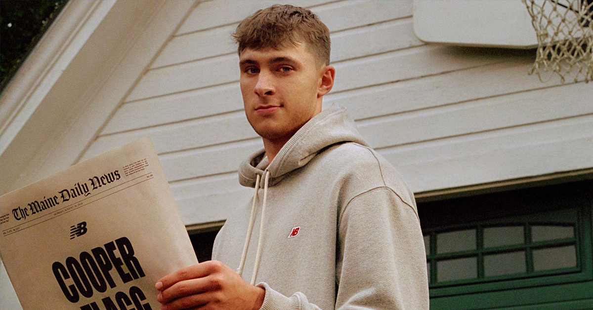 Cooper Flagg wird Teil des New Balance Basketball-Teams Cooper Flagg wird Teil des New Balance Basketball-Teams