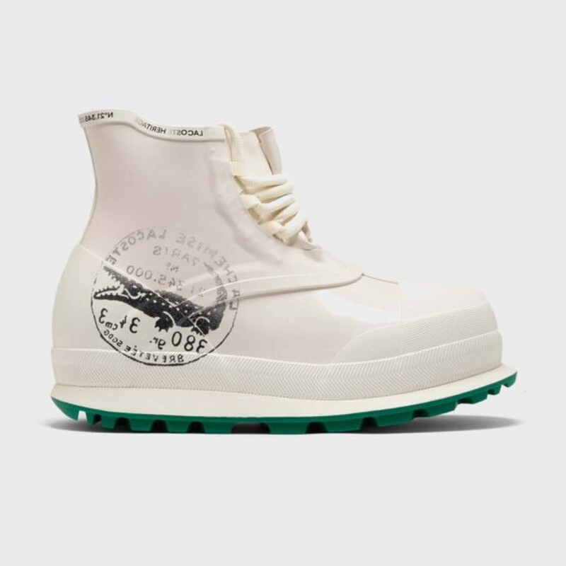 Lacoste Rene Boot Runway "Off White/Green" | 48CMA0031-WG1 Lacoste Rene Boot Runway "Off White/Green" | 48CMA0031-WG1