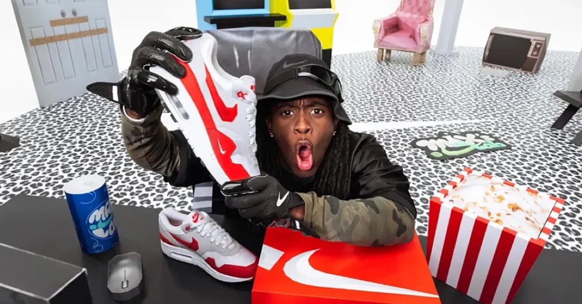 Kai Cenat und .SWOOSH in digitaler Sneaker-Kollaboration Kai Cenat und .SWOOSH in digitaler Sneaker-Kollaboration