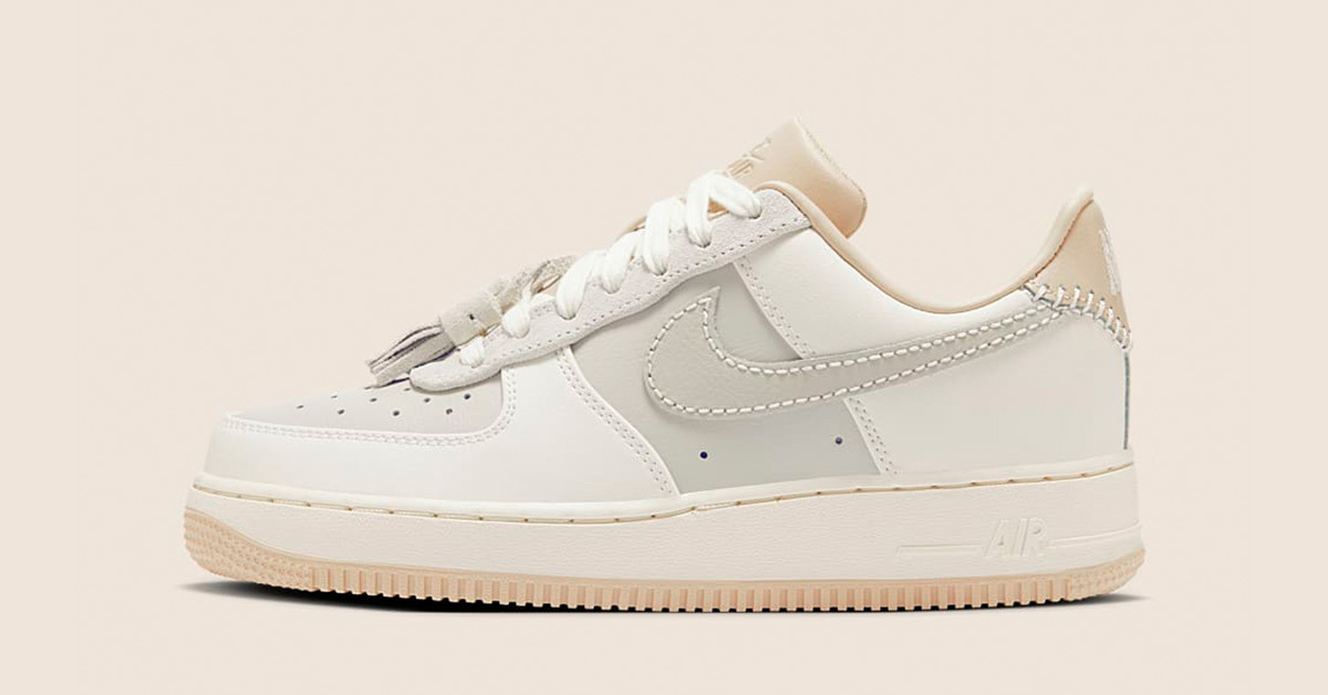 Nike gives the Air Force 1 chic details for autumn