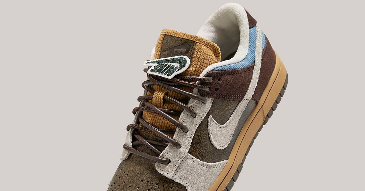 Nike Dunk Low ‘Love & Peace’ meets warm, autumnal vintage style Nike Dunk Low ‘Love & Peace’ meets warm, autumnal vintage style