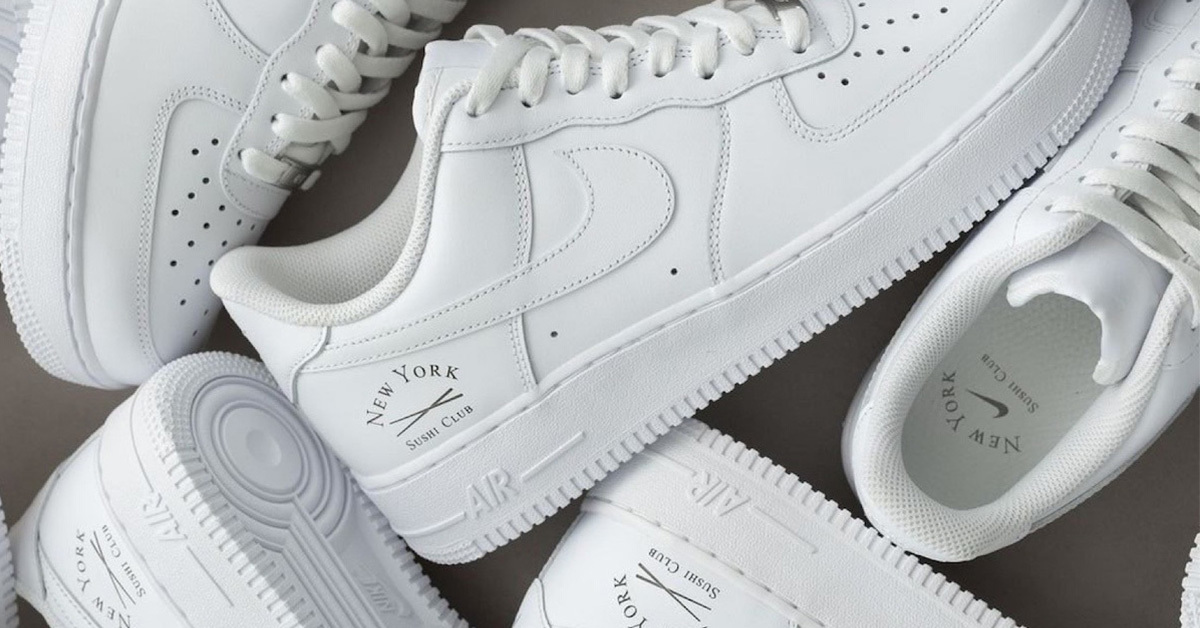 Sushi Club x Nike Air Force 1 returns for the 30th anniversary of Nobu NYC