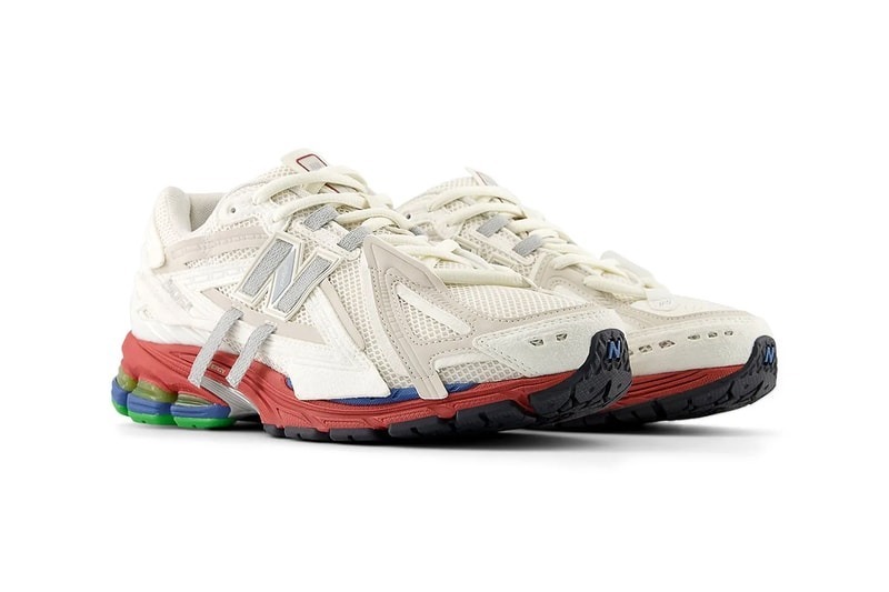 Red And Green Accent The Deconstructed New Balance 1906A