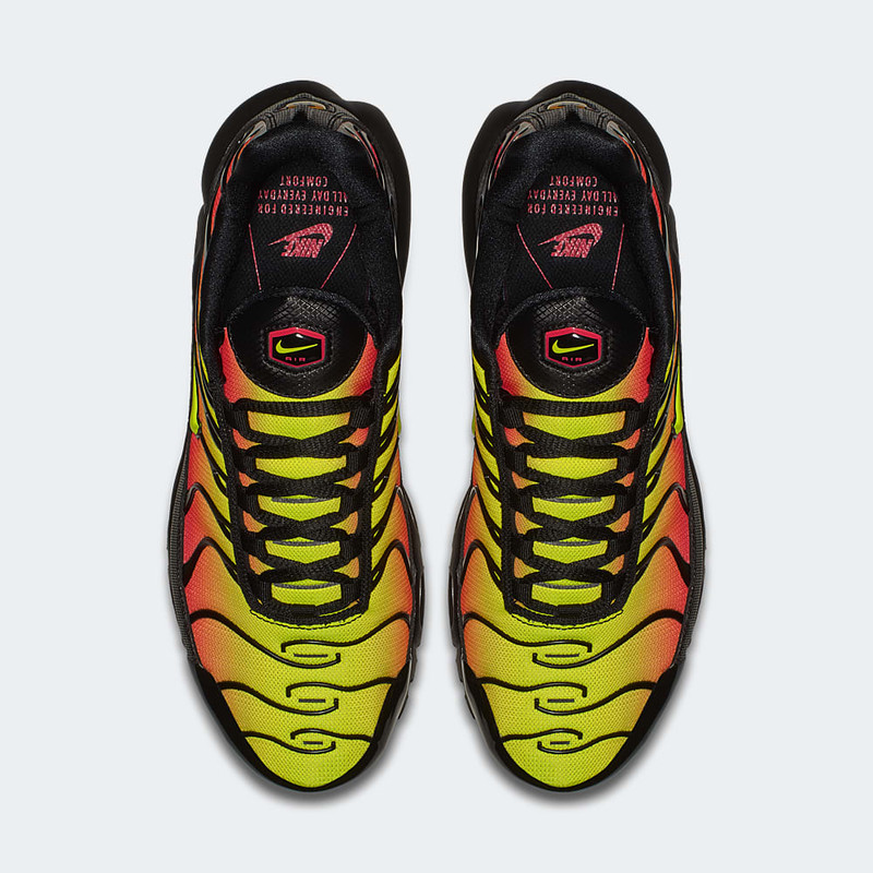 Nike Air Max Plus TN SE "Volt & Solar Red" | AQ9979-001